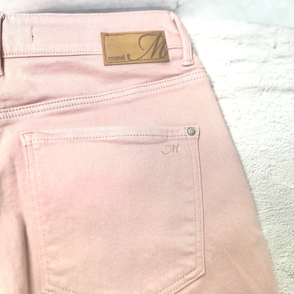 Mavi Violo Midrise Gaucho Jeans in Pink NWT Size 27 - Picture 6 of 12